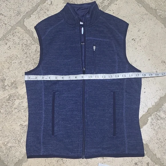 johnnie-O Men's Blue Vest Size XS Men's